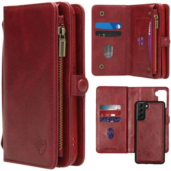 iMoshion 2-in-1 Wallet Bookcase Samsung Galaxy S21 Plus - Rood