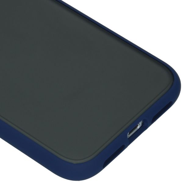 iMoshion Frosted Backcover iPhone Xr - Blauw