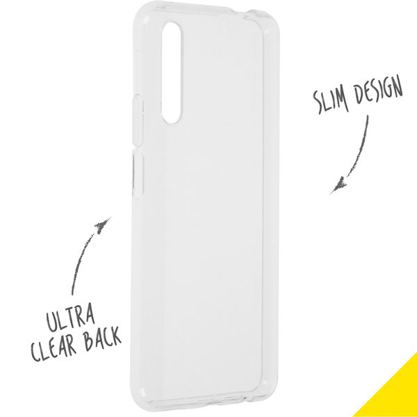 Accezz Clear Backcover Huawei P Smart Pro / Y9s - Transparant