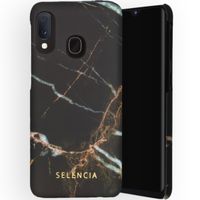 Selencia Maya Fashion Backcover Samsung Galaxy A20e - Marble Black