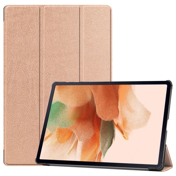 iMoshion Trifold Bookcase Samsung Galaxy Tab S8 Plus / Tab S7 FE 5G / Tab S7 Plus - Goud