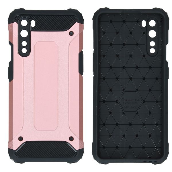 iMoshion Rugged Xtreme Backcover OnePlus Nord - Rosé Goud