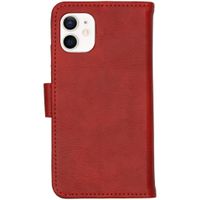 iMoshion Luxe Bookcase iPhone 12 Mini - Rood