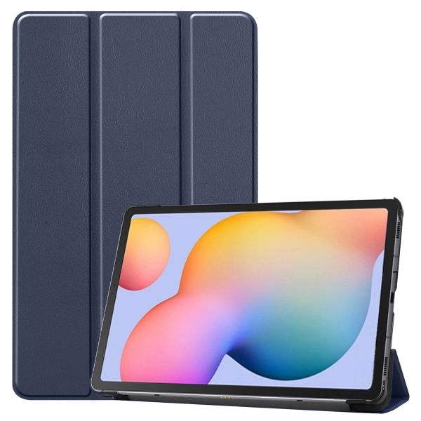 iMoshion Trifold Bookcase Samsung Galaxy Tab S6 Lite / Tab S6 Lite (2022) - Donkerblauw