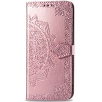 Mandala Bookcase iPhone 12 Mini - Rosé Goud