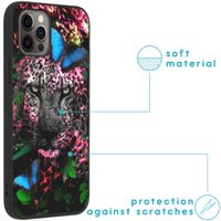 iMoshion Design hoesje iPhone 12 (Pro) - Jungle - Luipaard