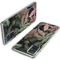 iMoshion Design hoesje Samsung Galaxy A51 - Jungle - Groen / Roze