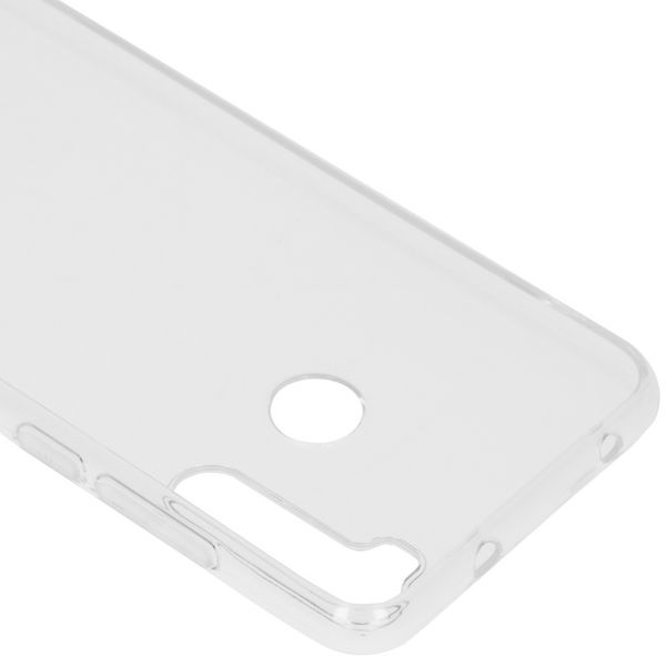 Softcase Backcover Xiaomi Redmi Note 8 / Note 8 (2021) - Transparant