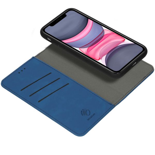 iMoshion Uitneembare 2-in-1 Luxe Bookcase iPhone 11 - Donkerblauw