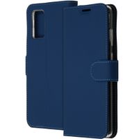 Accezz Wallet Softcase Bookcase Samsung Galaxy S20 Plus - Blauw