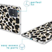 iMoshion Design hoesje Samsung Galaxy A71 - Luipaard / Zwart