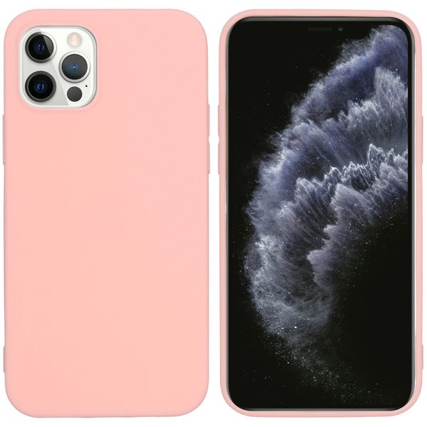 iMoshion Color Backcover iPhone 12 (Pro) - Roze