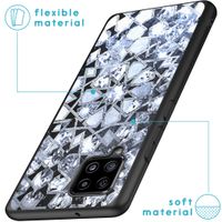 iMoshion Design hoesje Samsung Galaxy A42 - Grafisch - Zilver Bling