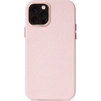 Decoded Leather Backcover MagSafe iPhone 12 (Pro) - Roze