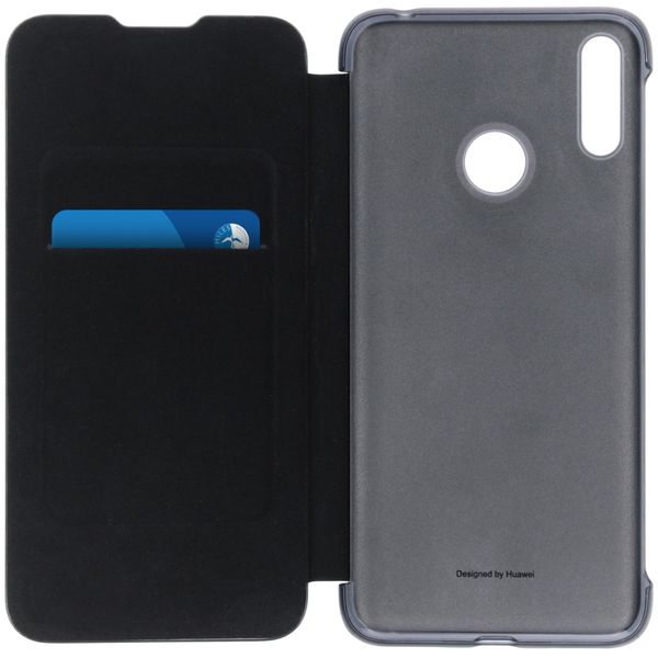 Huawei Flip Cover Huawei Y7 (2019) - Zwart