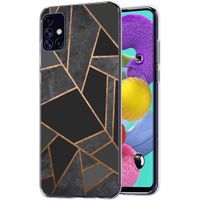 iMoshion Design hoesje Samsung Galaxy A51 - Grafisch Koper / Zwart