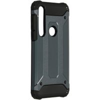 iMoshion Rugged Xtreme Backcover Motorola Moto G8 Plus - Donkerblauw