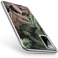 iMoshion Design hoesje Samsung Galaxy S20 - Jungle - Groen / Roze