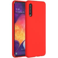 Accezz Liquid Silicone Backcover Samsung Galaxy A50 / A30s - Rood