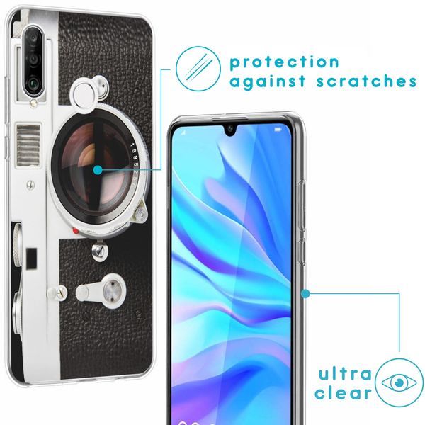 iMoshion Design hoesje Huawei P30 Lite - Classic Camera