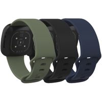 iMoshion Siliconen bandje Multipack Fitbit Sense / Versa 3