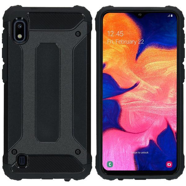 iMoshion Rugged Xtreme Backcover Samsung Galaxy A10 - Zwart