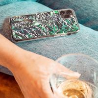 iMoshion Design hoesje iPhone 11 - Jungle - Wit / Zwart / Groen