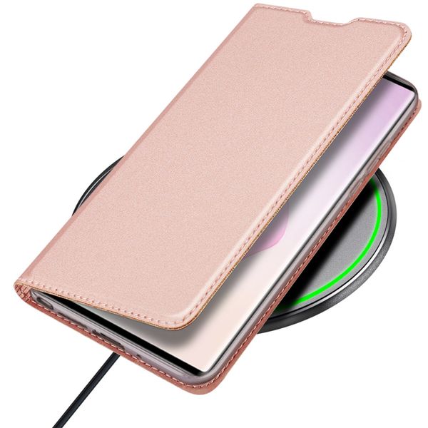 Dux Ducis Slim Softcase Bookcase Samsung Galaxy Note 20 - Rosé Goud