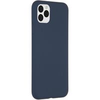 Accezz Liquid Silicone Backcover iPhone 11 Pro Max - Blauw