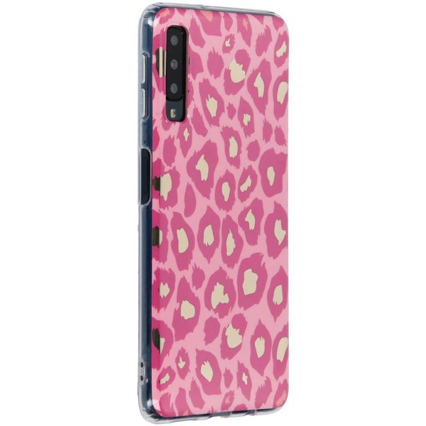 Metallic Softcase Backcover Samsung Galaxy A7 (2018)