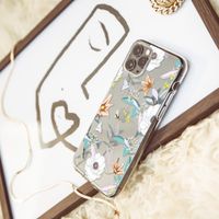 iMoshion Design hoesje iPhone 11 - Bloem - Wit