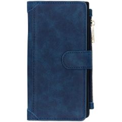 Luxe Portemonnee Samsung Galaxy Note 10 Plus - Donkerblauw