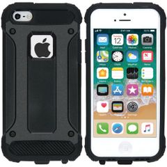 iMoshion Rugged Xtreme Backcover iPhone SE / 5 / 5s - Zwart