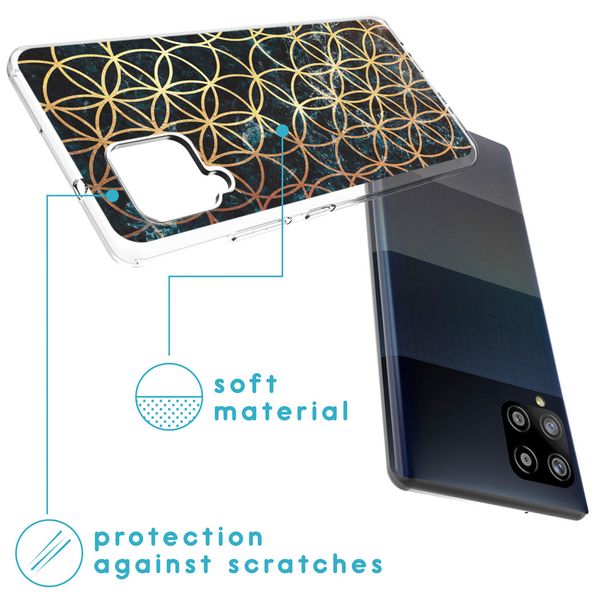 iMoshion Design hoesje Samsung Galaxy A42 - Ring / Zwart