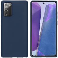 iMoshion Color Backcover Samsung Galaxy Note 20 - Donkerblauw