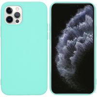 iMoshion Color Backcover iPhone 12 (Pro) - Mintgroen