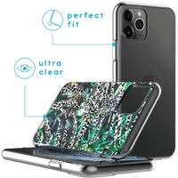 iMoshion Design hoesje iPhone 11 Pro - Jungle - Wit / Zwart / Groen