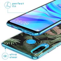 iMoshion Design hoesje Huawei P30 Lite - Jungle - Groen / Roze