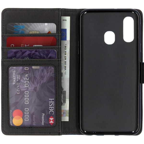 iMoshion Luxe Bookcase Samsung Galaxy A40 - Bruin