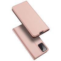 Dux Ducis Slim Softcase Bookcase Samsung Galaxy A41 - Rosé Goud