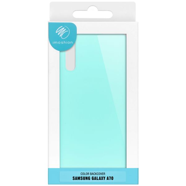 iMoshion Color Backcover Samsung Galaxy A70 - Mintgroen