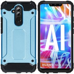 iMoshion Rugged Xtreme Backcover Huawei Mate 20 Lite - Lichtblauw