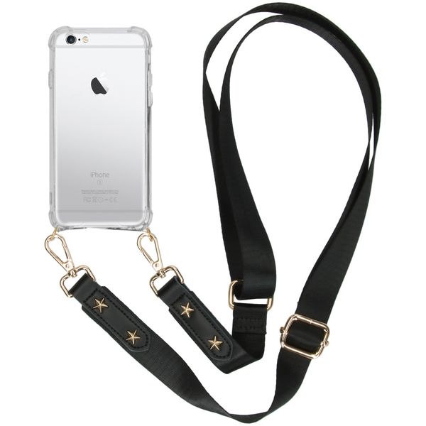 iMoshion Backcover met strap iPhone 6 / 6s - Transparant