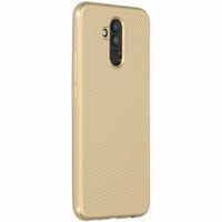 Carbon Softcase Backcover Huawei Mate 20 Lite