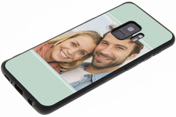 Ontwerp je eigen Samsung Galaxy S9 gel hoesje - Zwart