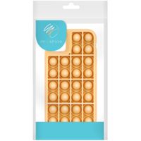 iMoshion Pop It Fidget Toy - Pop It hoesje Samsung Galaxy S21 - Goud