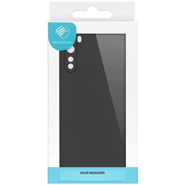 iMoshion Color Backcover OnePlus Nord - Zwart