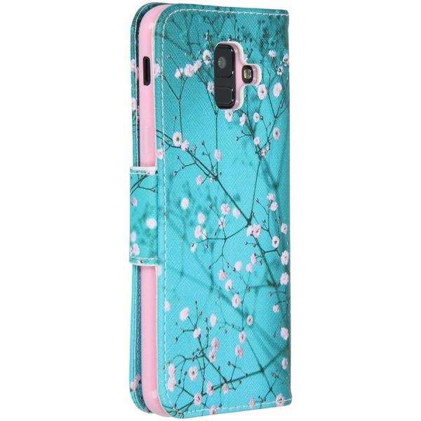 Design Softcase Bookcase Samsung Galaxy A6 (2018)