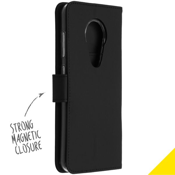 Accezz Wallet Softcase Bookcase Nokia 6.2 / Nokia 7.2 - Zwart