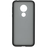 iMoshion Frosted Backcover Motorola Moto G7 Power - Zwart